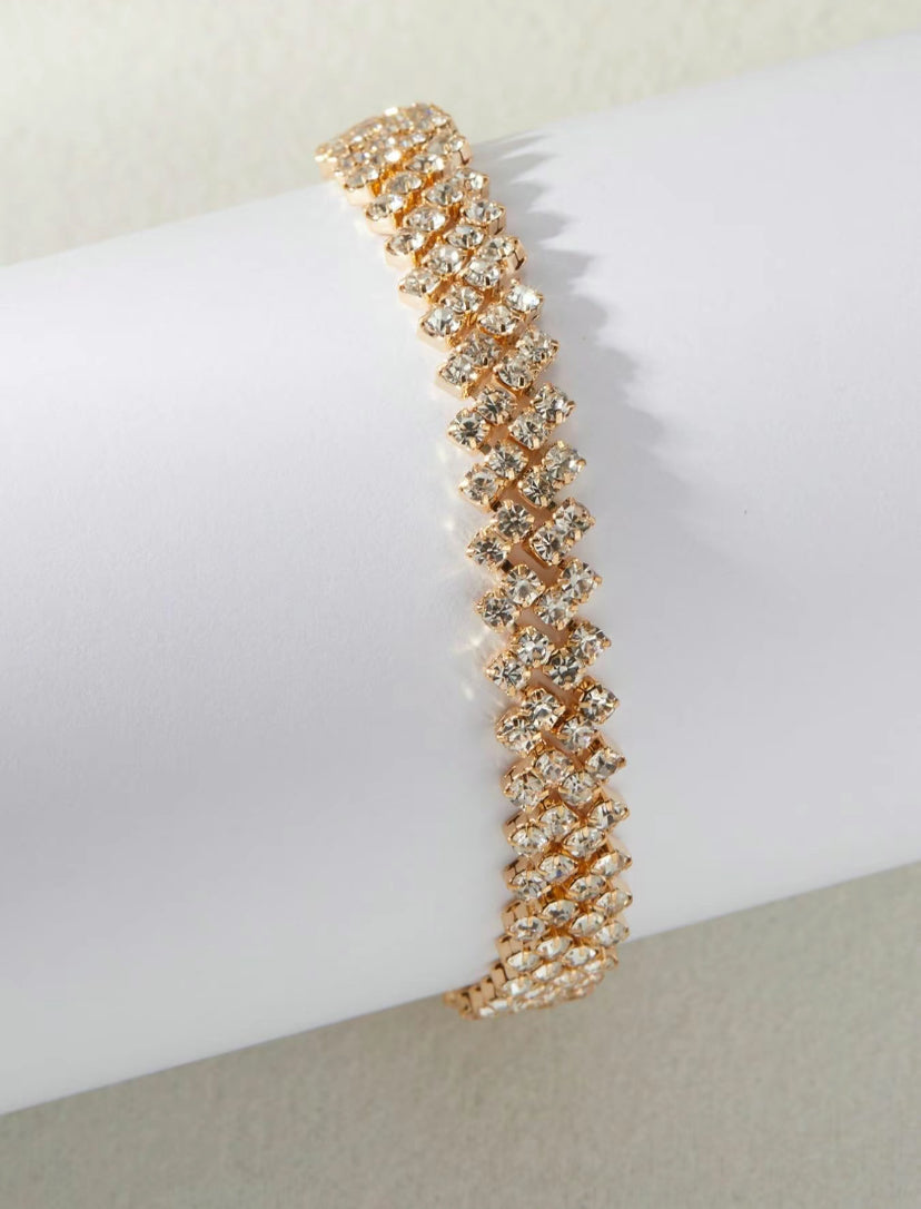 Goddess Rhinestone Anklet