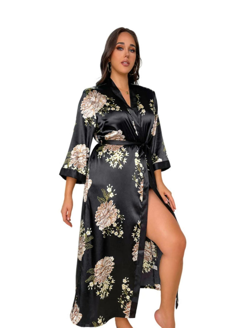 Goddess Floral Robe